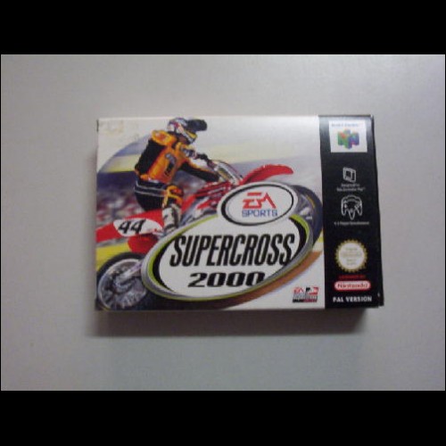 SUPERCROSS 2000 nuovo per N64