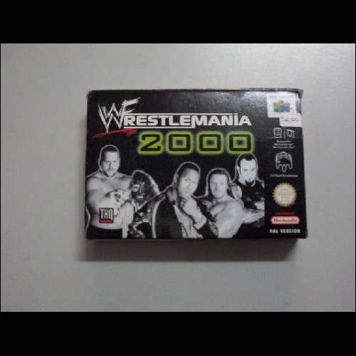 WWF WRESTLEMANIA 2000 nuovo per N64