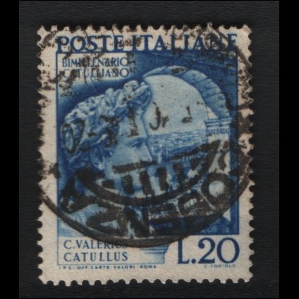 1949 - ITALIA - CATULLO - USATO