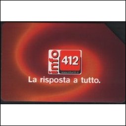 INFO 412 -Scheda telefonica italiana sk285