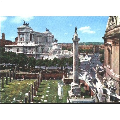 Roma, Foro Traiano e Monumento a Vittorio Emanuele ll