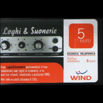 Ricariche WIND - LOGHI E SUONERIE SCAD.  31/12/2010