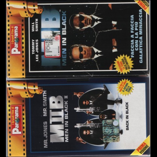 VHS - MEN IN BLACK I e II