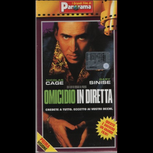 VHS - OMICIDIO IN DIRETTA - NICOLAS CAGE