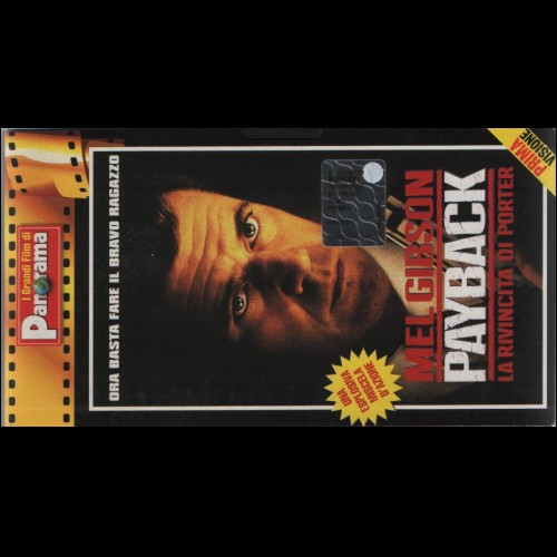 VHS - PAYBACK - MEL GIBSON