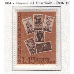 1964 Italia - 6 giornata del francobollo