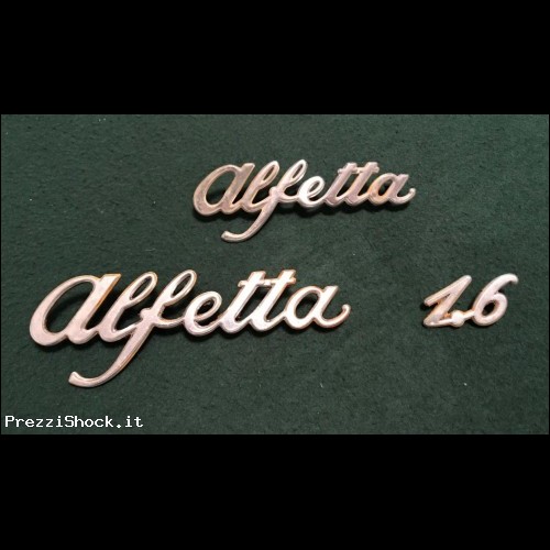 Fregio ALFETTA 1.6 - ALFA ROMEO - Originale Completo