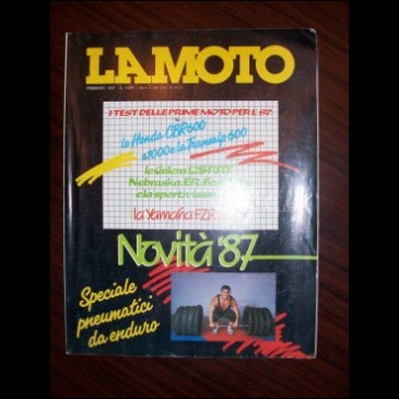 LA MOTO -  N. 2 - 1987  HONDA GILERA YAMAHA DUCATI