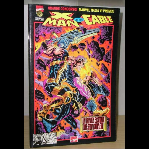 X-MAN VS CABLE - MARVEL CROSSOVER NUMERO 19 - MARVEL IT.
