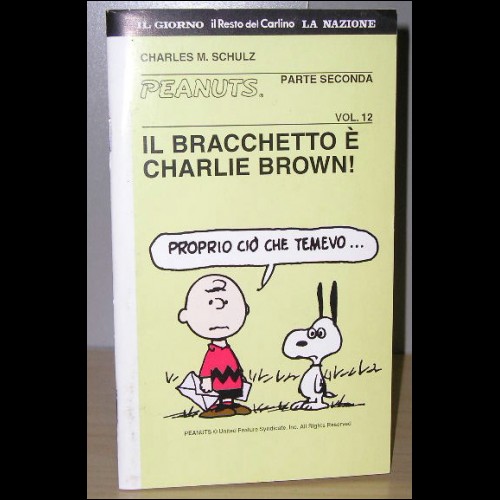 IL BRACCHETTO E' CHARLIE BROWN