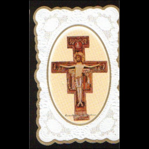 Santino - Ges crocefisso  - Holy Card n. RS208