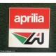 Adesivo - APRILIA - Sticker Originale Vintage - Cm. 8 x 8