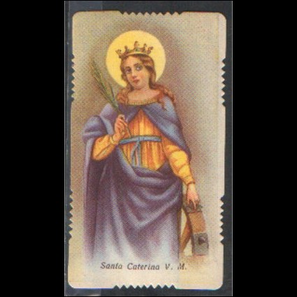 Santino -S. Caterina - Holy Card n. 3012
