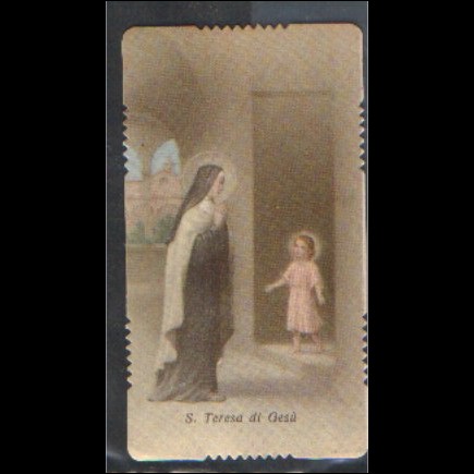 Santino - S. Teresa - Holy Card n. 3003