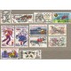 Cecoslovacchia: lotto di francobolli sportivi timbrati