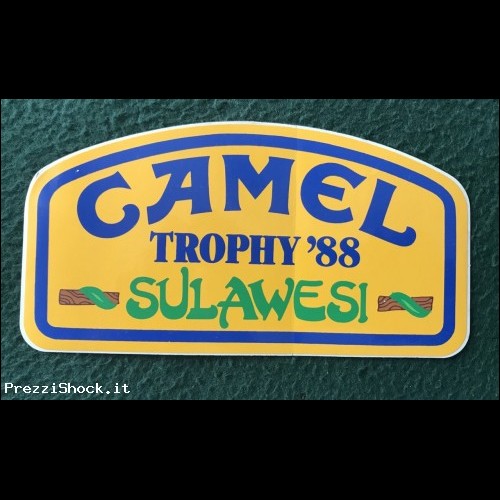 Adesivo - CAMEL TROPHY 1988 - Sulawesi