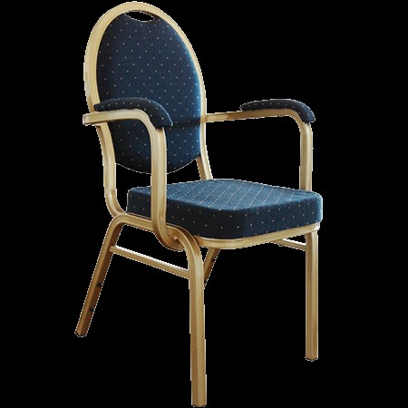 Poltrona / sedia extra lusso elegante impilabile imbottita