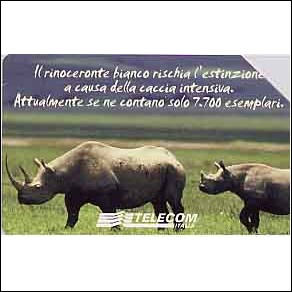 Jeps - a 20 CENTESIMI.... Il rinoceronte bianco