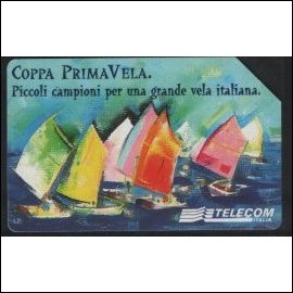 COPPA PRIMAVERA - Scheda telefonica italiana sk274