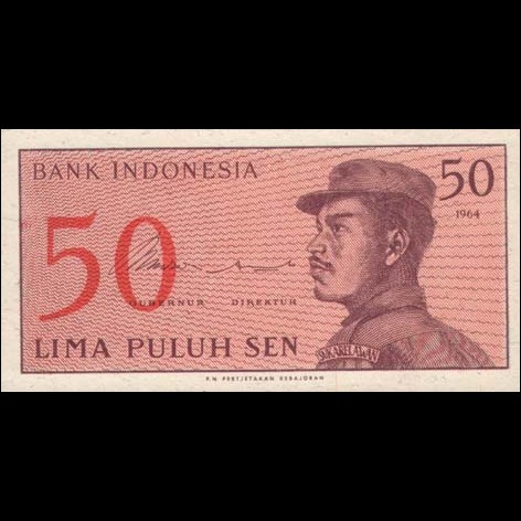 BA068 - INDONESIA - 50 SEN - pick 94