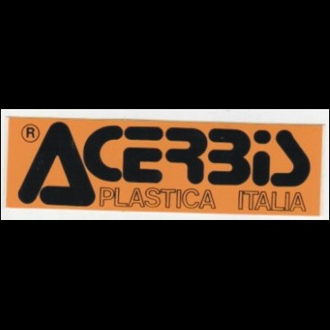 ADESIVO - ACERBIS - Cm. 11,5 X 3,5 - Originale Vintage