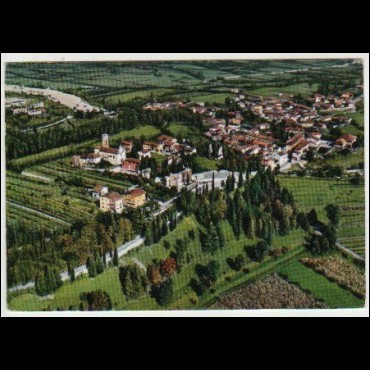 Cartolina - Castello di Aviano - Panorama