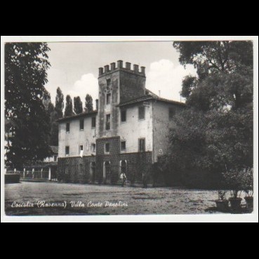 Cartolina - COCCOLIA - Villa Conte Pasolini - Vg. 1965