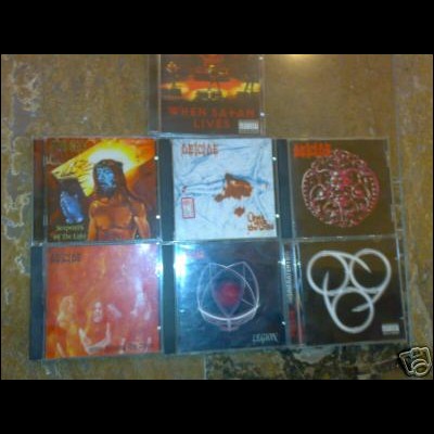 DEICIDE DISCOGRAFIA COMPLETA DEATH METAL 7 CD!!!