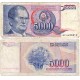 Jeps - Banconota BB 5000 dinari - EX-JUGOSLAVIA 1980