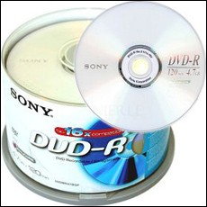   Dvd-R 16x Sony - conf. da 25 pezzi #SKU18251