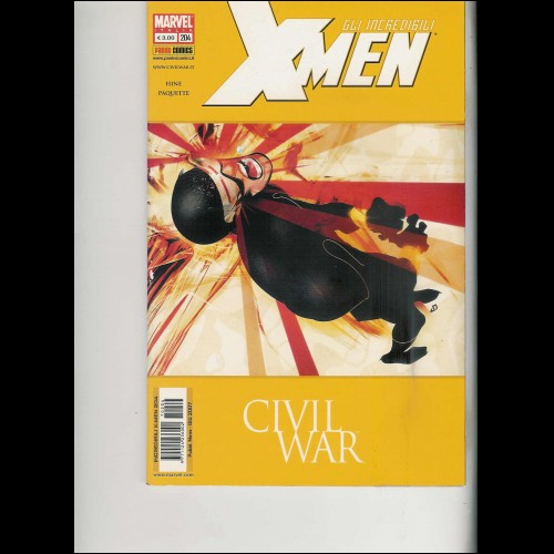 Gli incredibili X-Men N 204  "Civil War"  ottimo