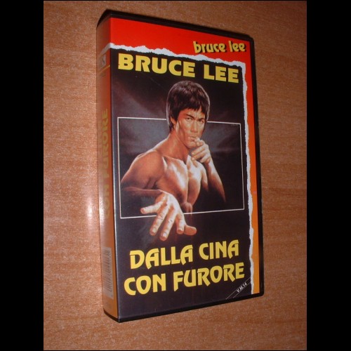 VHS FILM :  DALLA CINA CON FURORE - ( Bruce Lee )