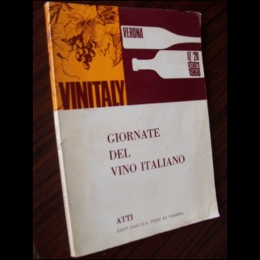 VINITALY - GIORNATE DEL VINO ITALIANO - 1968