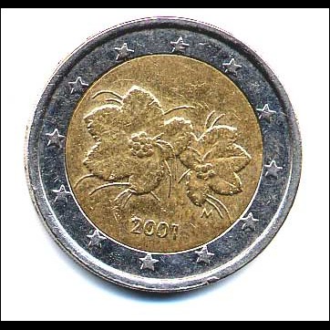 Jeps - FINLANDIA - moneta 2 euro 2001 circolata
