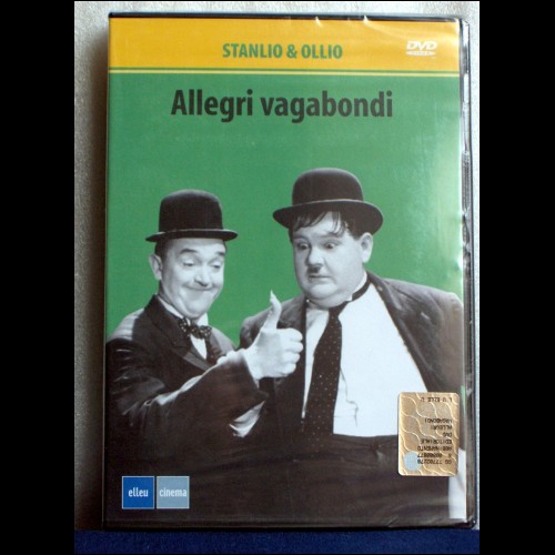 ALLEGRI VAGABONDI - Stanlio&Ollio - DVD NUOVO e SIGILLATO