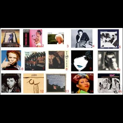 LOTTO 15 ALBUMS IN VINILE / 33 GIRI FANTASTICI TITOLI