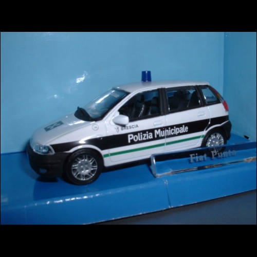 Modellino Fiat Punto Polizia Municipale Brescia -  1/43 -