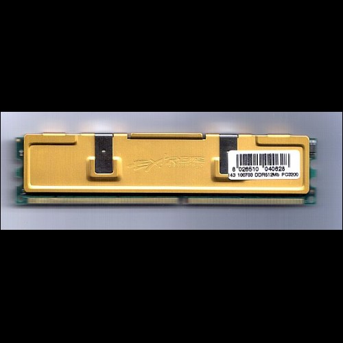 Ram DDR 512 Mb con dissipatore