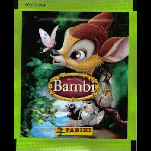 40 bustine (200 figurine) Bambi disney Panini