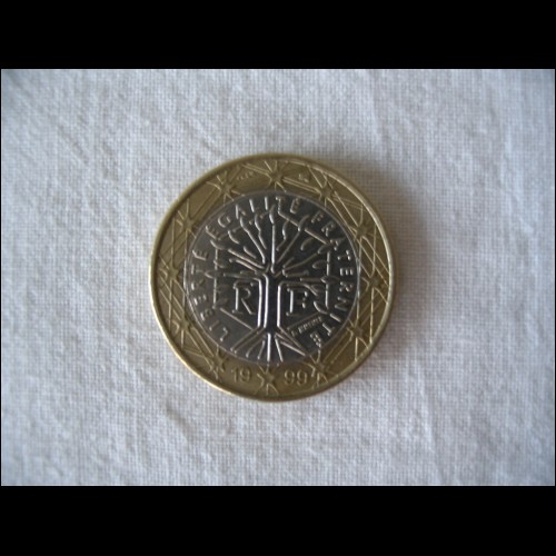 FRANCIA 1999 moneta da 1 euro circolata