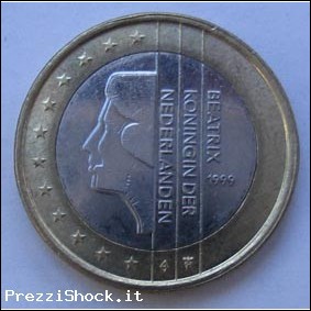 OLANDA 1 EURO 1999 CIRCOLATA