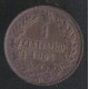 ITALIA REGNO 1904 - 1 centesimo cifra - BB