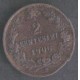 ITALIA REGNO 1906 - 2 centesimi cifra - BB