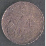 ITALIA REGNO 1908 - 5 centesimi prora - BB