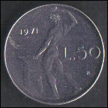 ITALIA REPUBBLICA 1971 - 50 LIRE acmonital - FDC