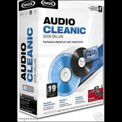 MAGIX AUDIO CLEANIC 2008 DELUXE IT CD RIC.FISCALE