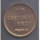REPUBBLICA SAN MARINO 1937 - 10 CENTESIMI - FDC