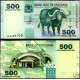 TANZANIA - 500 francs BUFALO 2003 FDS