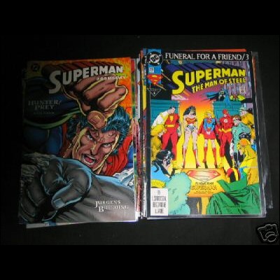 30 albi DC superman originali americani