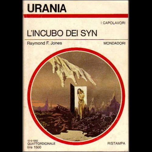 URANIA I ROMANZI  N  920 1982 L'INCUBO DEI SYN